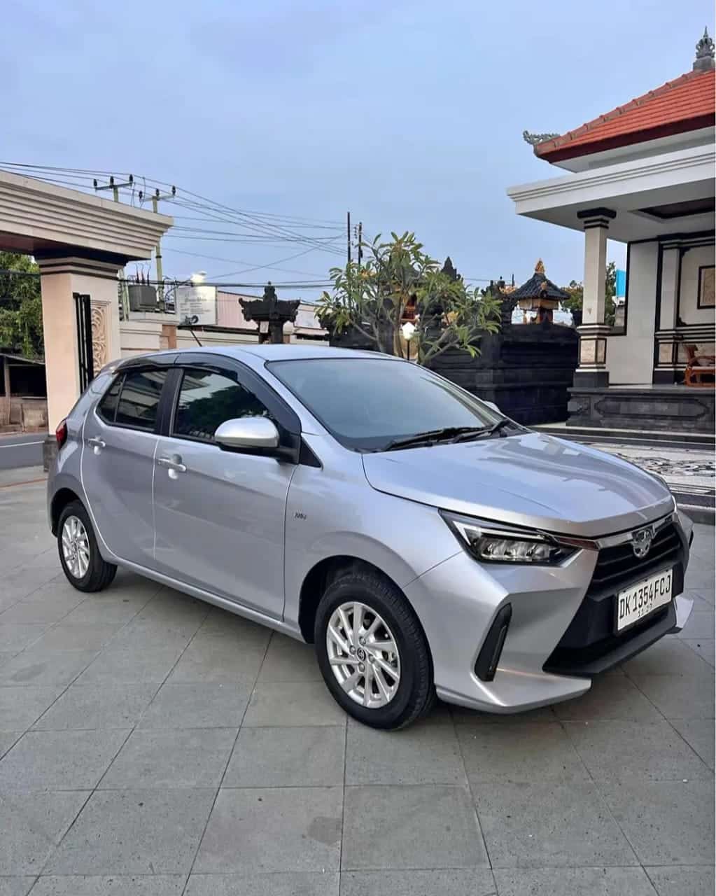 rental toyota agya in bali